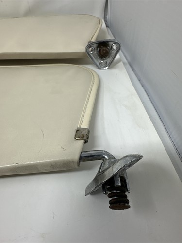 1988 Ford ECONOLINE E250 Van LH Left RH right set Sunvisors w/Sun Visor CLIP OEM - Picture 12 of 24