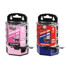 100-Packs SK5 Steel Utility Knife Blades Replacement Utility Blades w/Dispenser