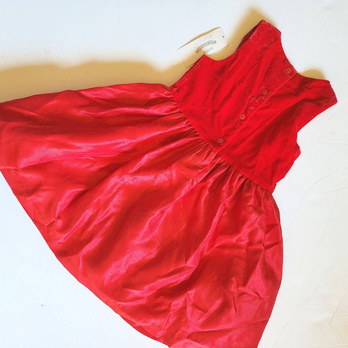 gymboree red holiday dress Green and Red Plaid Smocked Short Sleeve Float Dress 9m