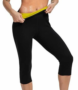 IFLOVE Femme Minceur Legging de Sudation de Sport Pantalon Fitness Pantacourt...