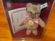 Vintage Steiff Replica 1953 Jackie Teddy Bear 6" - COA - NIB COA