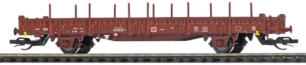 Busch 31503 - Spur TT - Flachwagen DB Ep5 braun mit Ks446 Rungen - Bild 1 von 1