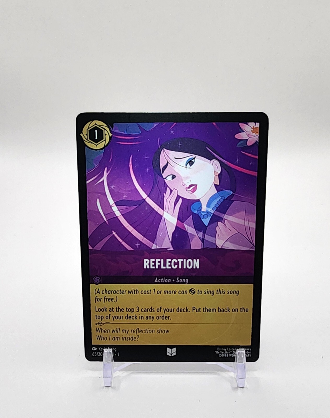 Disney Lorcana TCG The First Chapter Reflection Uncommon 65/204