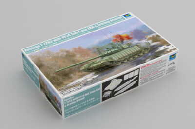 TRUMPETER 09610 1:35 Russian T-72B3 with 4S24 Soft Case ERA & Grating Armour