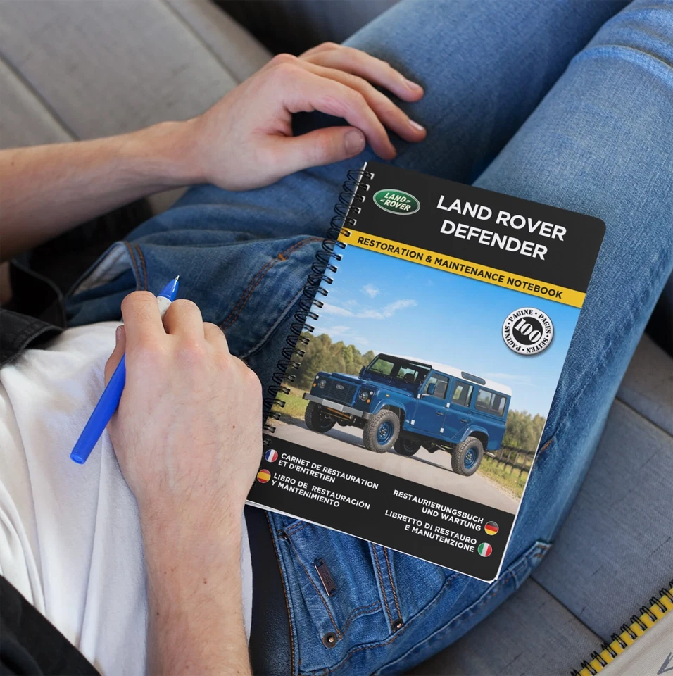 LAND ROVER DEFENDER : Libretto Di Restauro E Manutenzione - CONSEGNA GRATUITA - Immagine 2 di 4