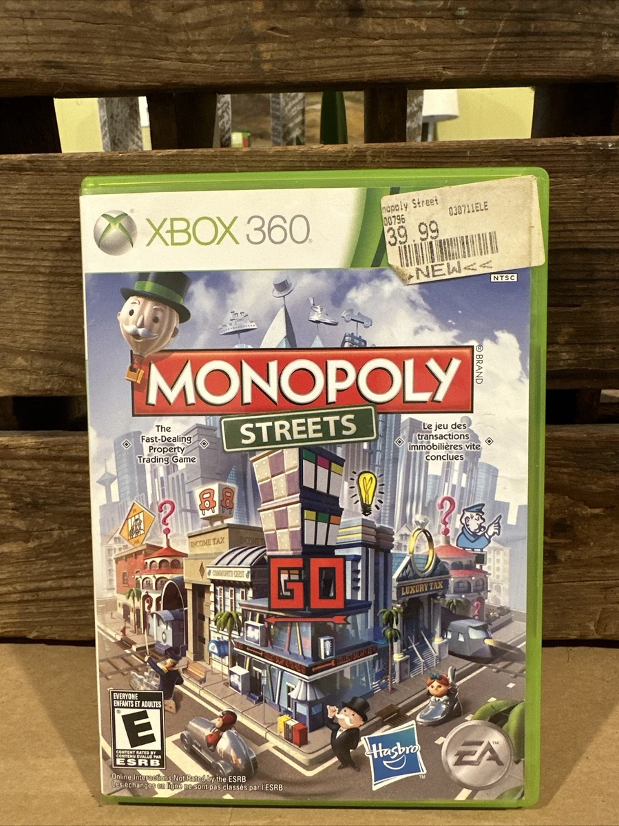 Jeu Monopoly Streets Pour Xbox 360 - Version PAL Française En Très Bon état Complet