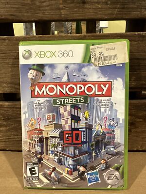 MONOPOLY STREETS game complete in case w/ manual for Microsoft XBOX 360