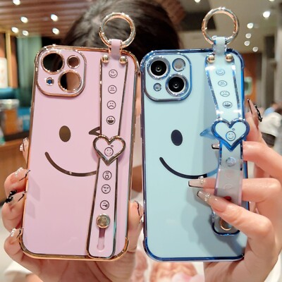 Schutzhülle Für iPhone 14 Pro Max 13 12 11 XS XR 7+Armband Case