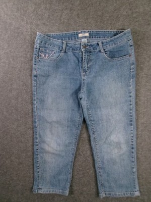 So Wear It Declare it Jeans Women 13 Blue Capri Light Wash Casual Cropped