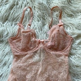 🆕Agent Provocateur Blush Pink Honda Bodysuit