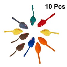 10 Pezzi Giocattolo Interattivo per Gatti Topi e Giocattoli Topi per Gatti da Interno Finto