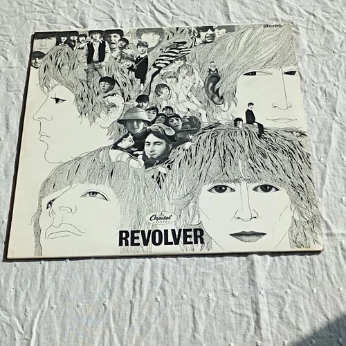 THE BEATLES REVOLVER LP 12" ROCK CAPITOL RECORDS SW-2576  VG+/VG+