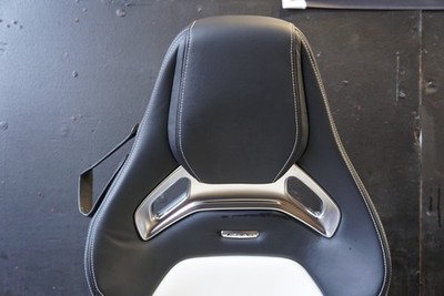 2016 - 2018 MERCEDES BENZ AMG GT-S GT C190 FRONT WHITE BUCKET SEAT