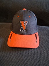 39 Thirty New Era Cap Black Orange V Logo With Socks Medium/ Large Baseball Golf