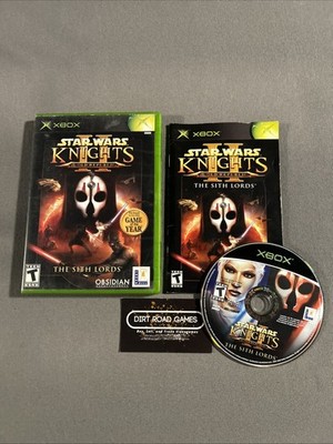 Star Wars Knights of the Old Republic II 2 (Microsoft Xbox 2004) Complete CIB