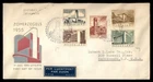 Mayfairstamps Netherlands FDC 1955 Buildings Zomerzegels First Day Cover aaz_925