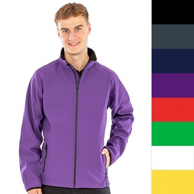 Result Men's Printable Softshell Jacket with Recycled Fleece Inner R231M Herren 