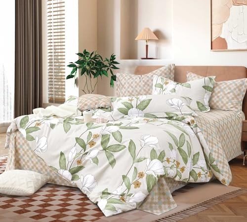Pale Moss Green Full/Queen (90"×90") Floral Botanical - Pale Moss Green - Picture 2 of 8