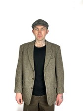 Harris Tweed vintage wool blazer jacket taverner