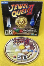 📦 Jewel Quest II (PC CD-ROM, 2007, Jewel Case, Tested Works Great, iWin)