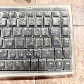 Dreamcast Clear Keyboard HKT-4000 Transparent Skeleton Official SEGA Region FREE