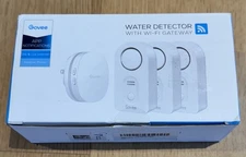 GoveeLife Wi-Fi Smart Gateway 1s with Water Leak Detector 3-Pack - New