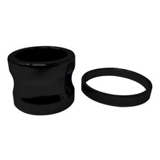 Covingtons Customs Black Front Smooth Axle Sp...