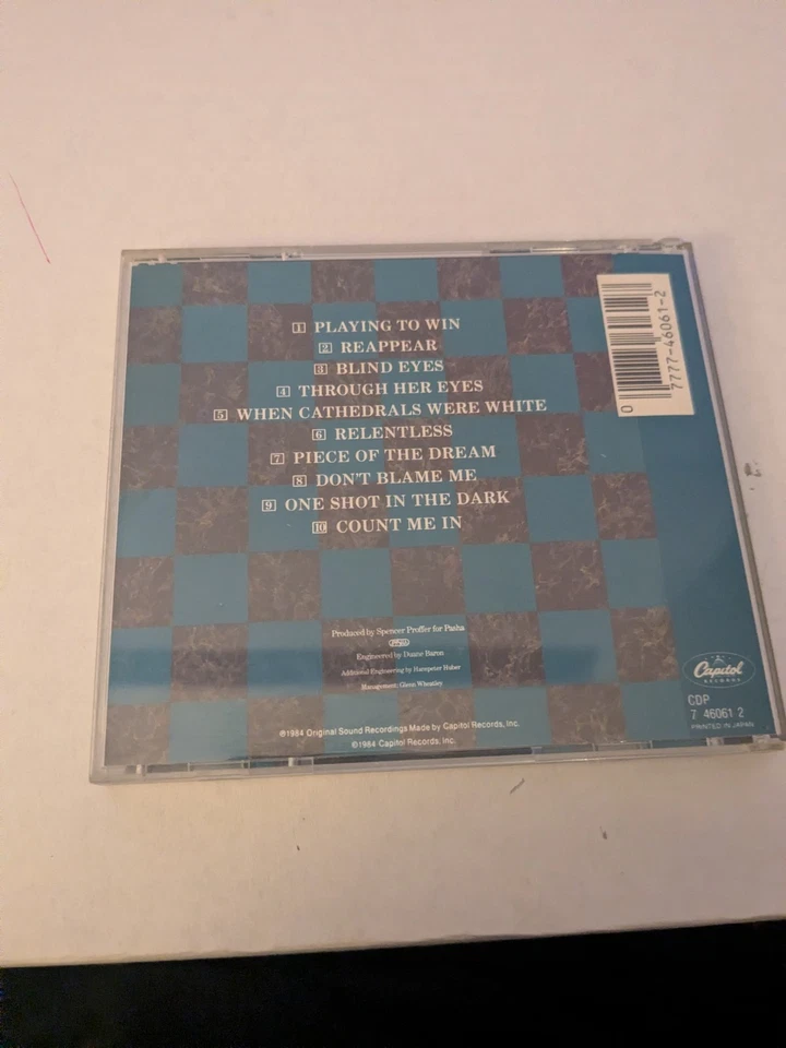 Playing to Win-LRB (CD, 1984 Capitol Records) - Image 2 of 4