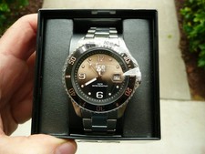 Ice Watch Quartz Brown Dial Stainless Steel Unisex Watch 016768 40 mm NEW