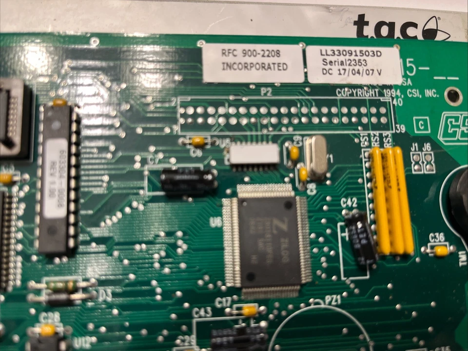 CSI TAC 7798-C Controller Sub Lan Interface (SLI) Schneider INET 7798C-C - Image 3 of 4