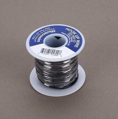 Miniatronics 16 Gauge Flexible Single Stranded Conductor Wire 50' Black 4856050