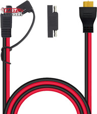 12AWG XT60 to SAE Connector Extension Cable for Solar Generator Portable Power S