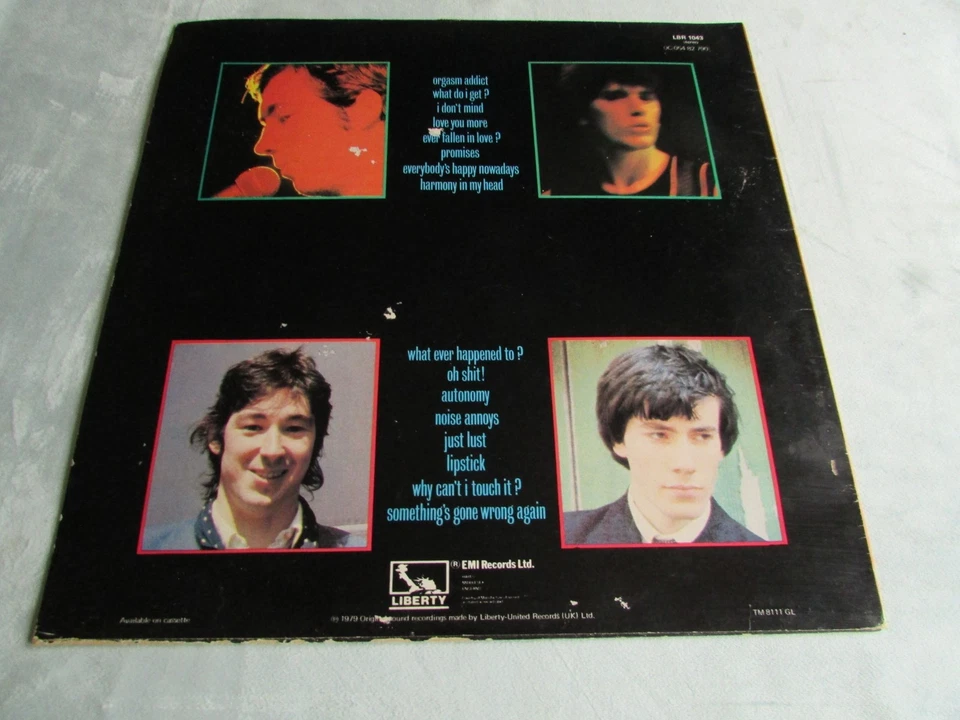 Buzzcocks ' Singles  Going Steady '  Vinyl Album Liberty Records. - Image 2 of 4
