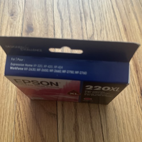 Cartuccia di inchiostro MAGENTA ad alta capacità originale Epson 202XL T202XL320 NUOVA 02/2024 - Foto 6 di 9