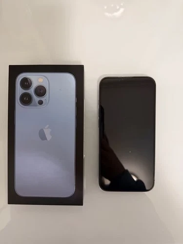 Apple iPhone 13 Pro - Batería 100% - 128GB - Azul Azul - (Sin bloqueo SIM)