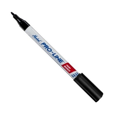 Markall 96873 Black Pro-Line Valve-Actuated Fineline Tip Paint Marker