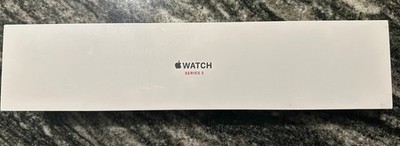 Brand New Apple Watch 3 Space Gray Aluminum 42mm Black Sport GPS + Cellular