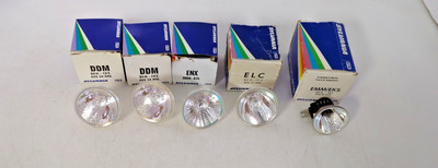 LOT OF 5 SYLVANIA  2 DDM, 1 ENX, 1 ELC, 1 EMM/EKS