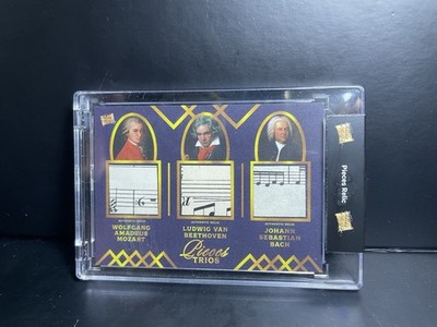 2022 THE BAR MOZART BEETHOVEN BACH VINTAGE MUSIC RELICS   #PT-5  AA34