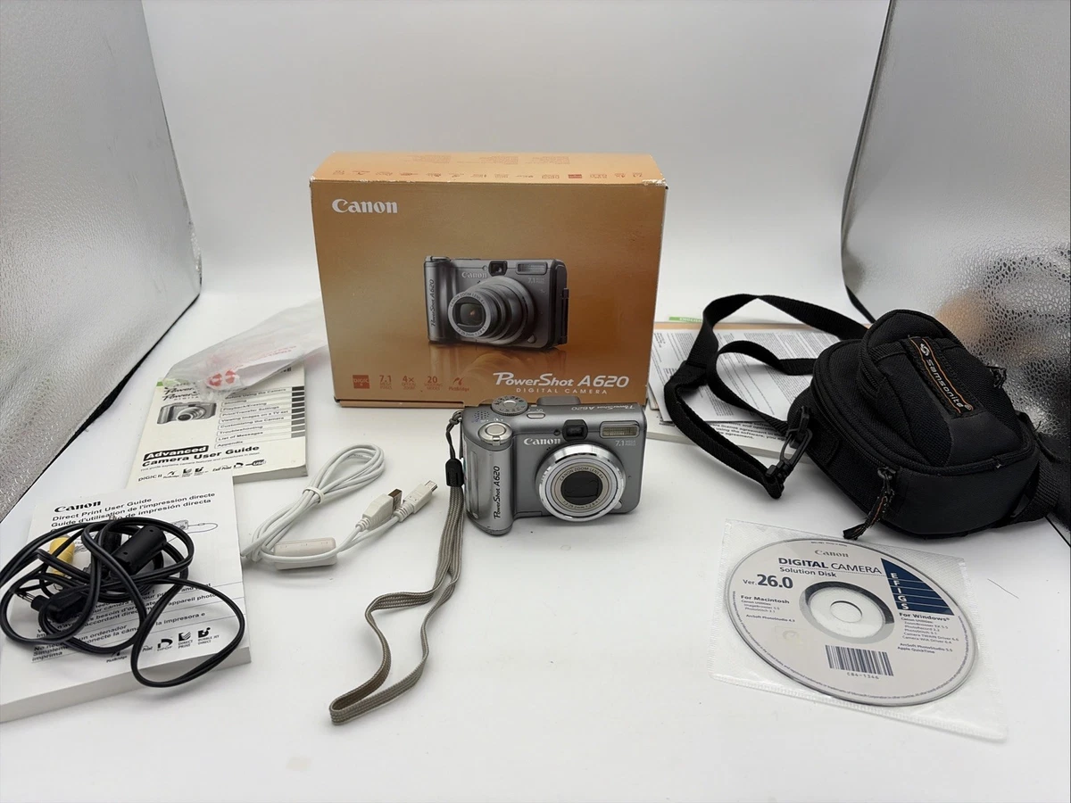 Preços baixos em Câmeras digitais Canon PowerShot A620 7-7.9MP | eBay