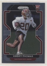 2021 Panini Prizm Rookie Ambry Thomas #439 2l4