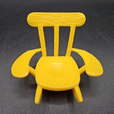 Vintage Weebles Rocking Chair Yellow for Treehouse or Playhouse
