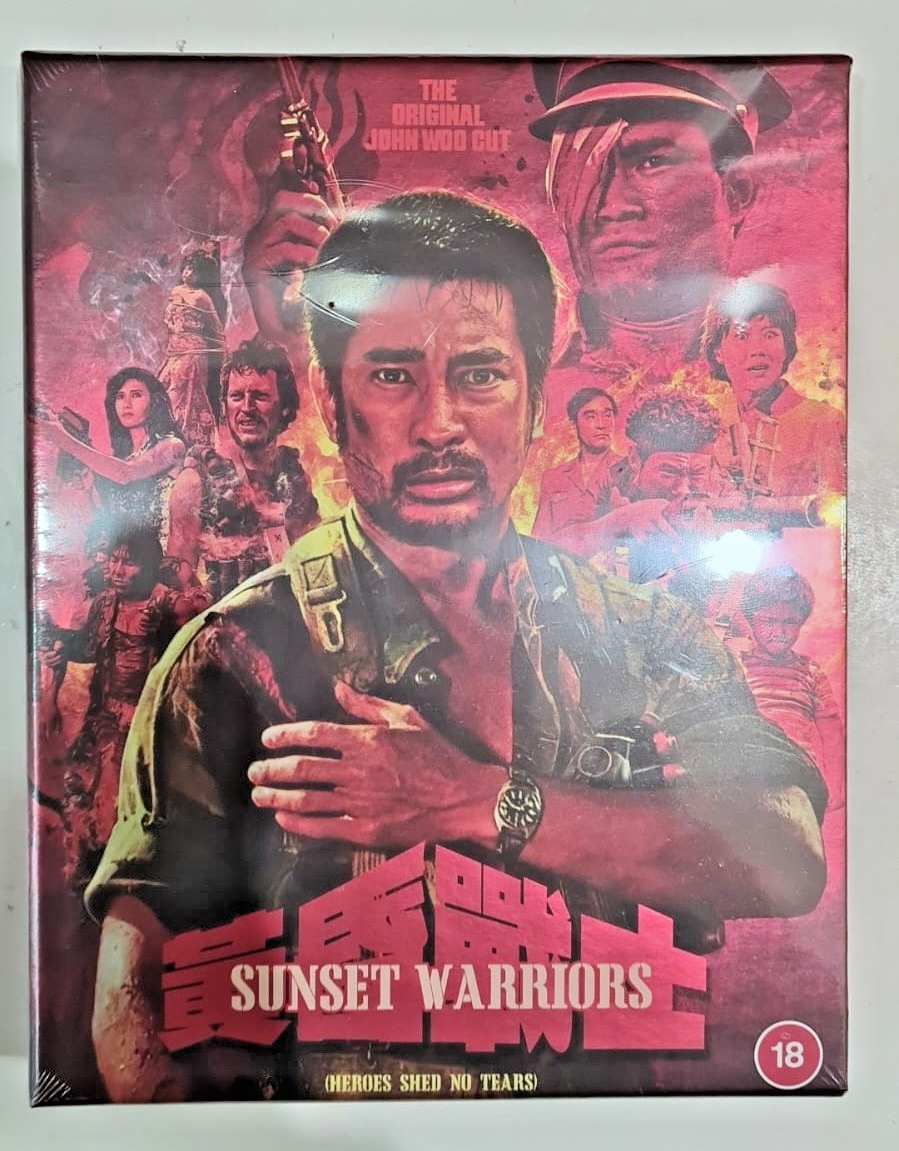 BLU-RAY SUNSET WARRIORS WITH LTD EDITION BOOKLET    88 FILMS NEW SEALED UK STOCK