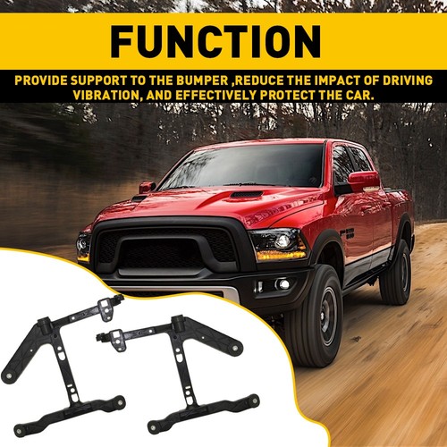 Soporte de montaje de faros antiniebla para parachoques delantero izquierdo+derecho para Dodge Ram 1500 2013-2018 - Imagen 6 de 9