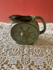 Frankoma Pottery, Wagon Wheel Mini Pitcher, Green