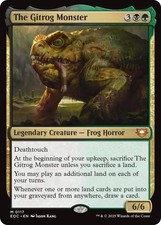 The Gitrog Monster 0117 MTG EOC Commander: Edge of Eternities Mythic NP
