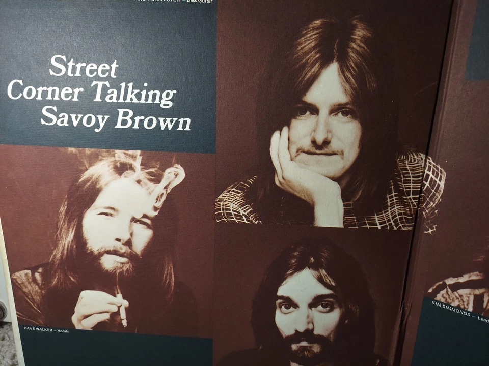 Savoy Brown Street Corner Talking Vinyl LP Record, 1971 Playtested Sounds Good - Image 4 of 4