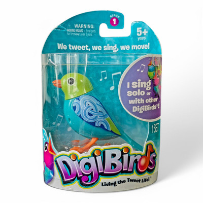 Digi Birds Animated Musical Chirping Bird Digibirds Tweets Sings Series  New