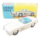 Corgi Toys England 1:48 MERCEDES-BENZ 300 SL OPEN ROADSTER 303 Cream C-8 MIB`63