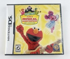 Sesame Street Elmo's Musical Monsterpiece The Videogame Nintendo DS Brand New